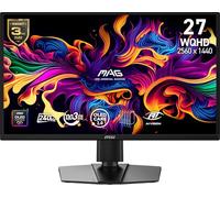 msi MAG 272QP QD-OLED X24 27'' 2560x1440 (QHD) Moniteur Gaming, 240Hz, Synchronisation adaptative, HDMI, DisplayPort, Montage VESA, Inclinaison, Hauteur réglable, Haut-Parleur, 0,03ms, Noir