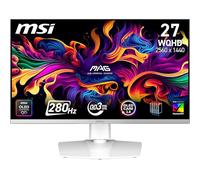 MSI Écran Gaming MAG 272QPW QD-OLED X28 27" WQHD 280Hz 0,03 ms HDMI 2.1 USB-C PD 15W Blanc