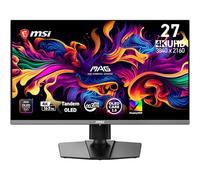 msi MAG 272UP QD-OLED E16 Écran 27" 4K UHD avec Technologie Tandem QD-OLED (3840 × 2160), 165 Hz, 0,03 ms, Certification DisplayHDR True Black 400, G-Sync, HDMI 2.1, DisplayPort 1.4a