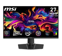 MSI MAG 273QP QD-OLED X24 écran Gaming 26,5" WQHD - Dalle Quantum Dot OLED 2560 x 1440, 240Hz / 0,03ms, 99.1% DCI-P3, ΔE≤2, DisplayHDR True Black 400 - DP 1.4a, HDMI 2.1