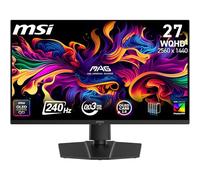MSI MAG 273QP QD-OLED X24 écran Gaming 26,5" WQHD - Dalle Quantum Dot OLED 2560 x 1440, 240Hz / 0,03ms, 99.1% DCI-P3, ΔE≤2, DisplayHDR True Black 400 - DP 1.4a, HDMI 2.1