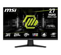 MSI MAG 274QF X24 écran plat de PC 68,6 cm (27 ) 2560 x 1440 pixels Wide Quad HD LCD Noir