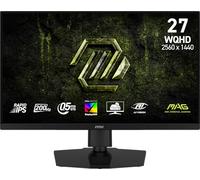 MSI Mag 274QPF E20 27" 2560x1440 (WQHD), 200Hz, AMD Adaptive-Sync, HDR Ready, HDMI, Connecteur VGA, Montage VESA, Inclinaison, Ouverture étroite 4 côtés, 0,5 ms, Noir