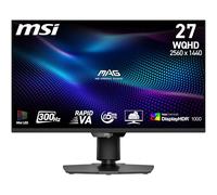MSI MAG 274QPF X30MV écran Gaming 27 Pouces WQHD - Dalle Rapid VA Mini-LED 2560 x 1440, 300 Hz / 0,5 ms, DisplayHDR 1000, HDMI 2.1, DP 1.4a, Inclinaison/Hauteur réglables, Noir