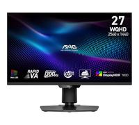 MSI "MAG 274QPFDE X30MV écran plat de PC 68,6 cm (27"") 2560 x 1440 pixels Wide Quad HD LCD Noir Moniteur gaming " , EEC: F