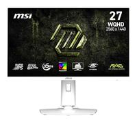 MSI MAG 274QRFW X32 écran Gaming 27 Pouces WQHD - Dalle Rapid IPS 2560x1440, 320Hz/0,5ms, DisplayHDR 400, Compatible G-Sync, HDMI 2.1, DP 1.4a, Inclinaison et Hauteur réglable, Compatible VESA, Blanc