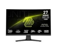 MSI Écran gaming MAG 275CQFDE E18 – 27 pouces (68,6 cm) QHD Rapid-VA incurvé noir 180 Hz