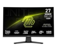 MSI MAG 275CQFDE E18 Gaming-Monitor 68.6 cm (27 Zoll), schwarz, QHD, Rapid-VA, Curved, HD-Ready, 180Hz Panel (9S6-3CE91H-010)