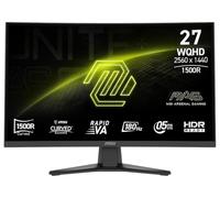 MSI "MAG 275CQFDE E18 écran plat de PC 68,6 cm (27"") 2560 x 1440 pixels Wide Quad HD Noir Moniteur gaming incurvé " , EEC: F