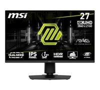 MSI MAG 275UPDA E14 Écran Gaming 27" 4K UHD - Dalle IPS 3840 x 2160, 144 Hz, 1 ms, HDR Ready, Dual-Mode, AMD FreeSync Premium, Dual-Mode, HDMI 2.1, DP 1.4a, réglable en Hauteur/Inclinaison, Noir