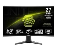 MSI MAG 276CXF écran plat de PC 68,6 cm (27") 1920 x 1080 pixels Full HD LCD Noir