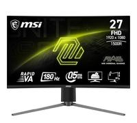 MSI MAG 27C6PF - Écran LCD - jeux - incurvé - 27" - 1920 x 1080 Full HD (1080p) @ 180 Hz - Rapid VA - 250 cd/m² - 3000:1 - 0.5 ms - 2xHDMI, DisplayPort