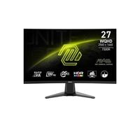 MSI Écran PC Gamer MAG 27CQ6F incurvé 27'' WQHD 180Hz Fast VA 0,5ms Noir