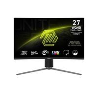 MSI MAG-27CQ6PF Écran LCD 27" WQHD (2560x1440) VA 180Hz 0.5ms, FreeSync Premium, HDMI 2.0b/DP 1.4, 300cd/m², Noir, VESA 100x100