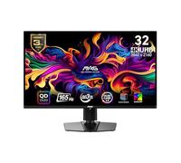 MSI MAG 321UP QD-OLED 32" QD-OLED 3840 x 2160 (UHD) Écran d'ordinateur, 165 Hz, synchronisation adaptative, HDMI, port d'affichage, port VGA, montage VESA, inclinaison, hauteur réglable, haut-parleur,