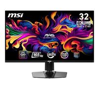 MSI MAG 321UP QD-OLED Moniteur de Jeu 4K UHD 31,5" - Panneau OLED Quantum Dot 3840 x 2160, 165 Hz, 0,03 ms, DCI-P3, DisplayHDR True Black 400 - DP 1.4a, HDMI 2.1 (UHD 165 Hz), USB Type-C