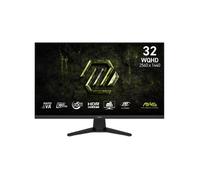 MSI MAG 325QF E18V Écran Gaming 32" WQHD - Dalle Rapid VA 2560 x 1440, 180 Hz / 0,5 ms, HDR Ready, Eye Care, HDMI 2.0b, DisplayPort 1.4a, Design sans Cadre, inclinable, Compatible VESA, Noir