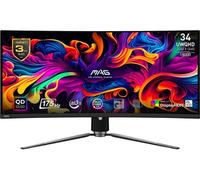 MSI MAG 341CQP QD-OLED écran plat de PC 86,4 cm (34") 3440 x 1440 pixels UltraWide Quad HD Noir