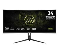 MSI Écran gaming MAG 342CQRF E20 34" incurvé UWQHD 3440x1440 200 Hz 1 ms