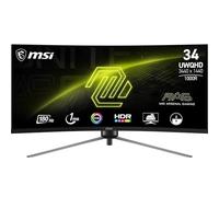 MSI MAG 345CQR écran plat de PC 86,4 cm (34") 3440 x 1440 pixels UltraWide Dual Quad HD Noir