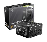 MSI MAG A1000GL PCIE5 Bloc d'alimentation modulaire 80 Plus Gold 1000 W - Noir | 306-7ZP9B18-CE0