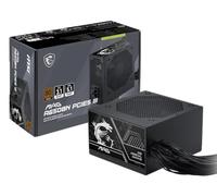 MSI MAG A650BN PCIE5 III, Alimentation de Jeu Non modulaire 650 W, 80+ Bronze, Double câbles 12 V-2 x 6, condensateur de qualité Serveur, ATX 3.1 et PCIe 5.1, Faible Bruit, Semi-numérique, Garantie 5