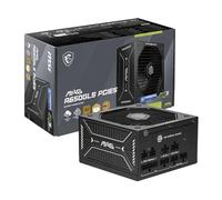MSI MAG A650GLS PCIE5, Alimentation de Jeu compacte entièrement modulaire 650 W, 80+ Or, ATX 3.1 et PCIe 5.1, câble natif Bicolore 12 V-2 x 6, câbles à Gaine gaufrée à Faible Bruit, Garantie 10 Ans