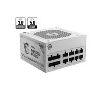 MSI MAG A850GL PCIE5 WHITE unité d'alimentation d'énergie 850 W 20+4 pin ATX ATX Blanc