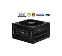 MSI MAG A850GLS PCIE5 - Alimentation 850W ATX modulaire 80 PLUS Gold, PFC Actif, connecteur 24-pin ATX, ventilateur 13.5cm, protections multiples
