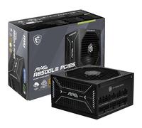 MSI MAG A850GLS PCIE5, Bloc d'alimentation Compact Gaming 850 W entièrement modulaire, 80+ Or, ATX 3.1 et PCIe 5.1 Ready, câble natif Double Couleur 12 V-2x6, Silencieux, câbles de Gaine en Relief