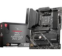 MSI MAG B550 Tomahawk MAX Carte mère de jeu WiFi AMD AM4, DDR4, PCIe 4.0, SATA 6 Go/s, M.2, USB 3.2 Gen 2, HDMI/DP, ATX, Wi-Fi 6E, processeurs AMD Ryzen 5000 Series (renouvelée)