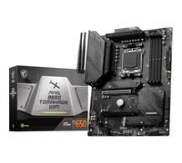 MSI MAG B650 Tomahawk Carte mère de Jeu WiFi AMD AM5, ATX, DDR5, PCIe 4.0, M.2, SATA 6 Go/s, USB 3.2 Gen 2, HDMI/DP, Wi-FI 6E, AMD Ryzen 7000 Series Processeurs de Bureau