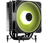 MSI MAG COREFROZR AA13 - Refroidisseur d'air ARGB CPU - Compatible LGA 1700/1851/AM5/AM4 - Ventilateur ARGB PWM de 120 mm - Conduits thermiques à contact direct - Pâte thermique pré-appliquée - Noir