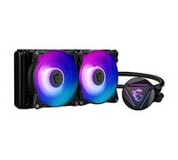 MSI MAG CORELIQUID 240R V2 Kit Watercooling CPU 240 mm, 2 ventilateurs ARGB PWM de 120 mm, éclairage ARGB, MSI Center, Installation Facile, Compatible AMD & Intel (LGA1700)