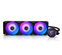 MSI MAG CORELIQUID 360R Kit Watercooling CPU, Tête Waterblock ARGB Rotative, Pompe de Radiateur Intégrée, Disposition Split-Flow, Tuyaux Anti-Évaporation, Installation Facile, Compatible AMD & Intel