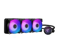MSI MAG CORELIQUID 360R V2 Kit AIO Watercooling CPU, Tête Waterblock ARGB Rotative, Pompe de Radiateur Intégrée, Disposition Split-Flow, Tuyaux Anti-Évaporation, Compatible AMD & Intel