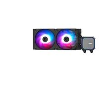 MSI MAG Coreliquid A13 240 Refroidisseur liquide AIO ARGB CPU - Radiateur 390 mm - Compatible LGA 1851 - Triple ventilateurs ARGB PWM de 120 mm, noir