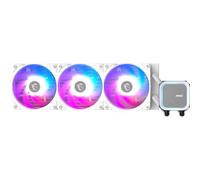 MSI MAG CORELIQUID A13 360 WHITE Watercooling AIO - Couverture complète du CPU, design du circuit d'eau amélioré, ARGB, CycloBlade 7, Radiateur Split-Flow, Ventilateurs à roulement de type Rifle