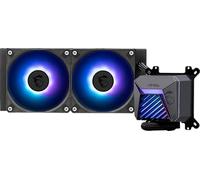 MSI MAG CORELIQUID A15 240 - Refroidisseur liquide AIO ARGB pour processeur - Radiateur 240 mm - Compatible LGA 1851 - Double ventilateurs ARGB PWM de 120 mm, noir