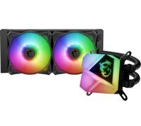 MSI MAG CoreLiquid C240 - Refroidisseur liquide AIO ARGB CPU - Radiateur 240 mm - Compatible LGA 1700 - Double ventilateurs ARGB PWM de 120 mm