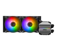 MSI MAG CORELIQUID M240 Kit AIO Watercooling CPU, Pompe de Radiateur Intégrée, Disposition Split-Flow, Tuyaux Anti-Évaporation, Compatible AMD & Intel