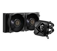 MSI MAG CORELIQUID P240 Kit Watercooling CPU, Pompe de Radiateur Intégrée, Disposition Split-flow, Tuyaux Anti-Évaporation, Montage Facile, Compatible AMD & Intel