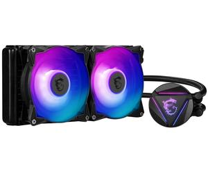 MSI MAG-CRLQD-240R2 système de refroidissement d'ordinateur Boitier PC Refroidisseur Noir