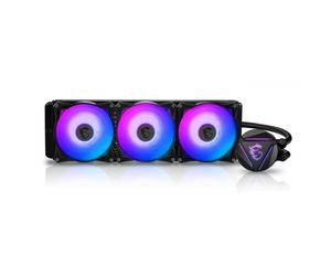 MSI MAG-CRLQD-360R2 système de refroidissement d'ordinateur Carte-mère, Processeur Kit de refroidissement du liquide 12 cm Noir