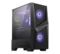 MSI MAG Forge 100M Midi Tower Noir, Transparent