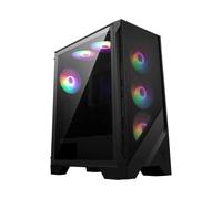 MSI MAG FORGE 120A AIRFLOW unité centrale Midi Tower Noir, Transparent