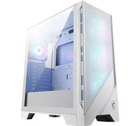 MSI MAG Forge 320R Airflow White Boîtier PC Gaming ATX, Micro-ATX, Mini-ITX | Moyen-tour, 4 ventilateurs 120mm ARGB, filtres à poussière magnétiques, verre trempé, hub ARGB, USB Type-A 3.2 Gen 1