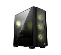 MSI MAG FORGE 330R AIRFLOW unité centrale Midi Tower Noir, Transparent