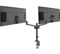 MSI MAG MT201 - Bras de support pour écran simple, robuste, prend en charge les écrans de 17 à 49" et 20 kg, compatible VESA, support assisté par ressort à gaz réglable, pince et œillets, plaque de