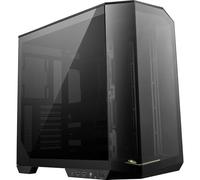 MSI MAG PANO 100L PZ Boîtier PC ATX - Compatible Installation Verticale de Carte Graphique, Support de GPU, filtres à poussière, Cage de Stockage pivotante, Double Compartiment, USB Type-C 20 GB/s